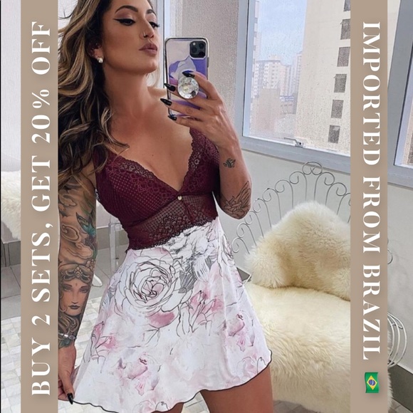 Slip Dress & panty - 2 piece set - Picture 2 of 7
